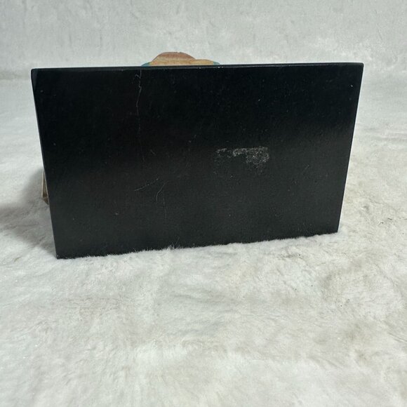 Vintage Mid Century Mayan Aztec Burial Death Mask Precious Stone Mosaic - Picture 5 of 8